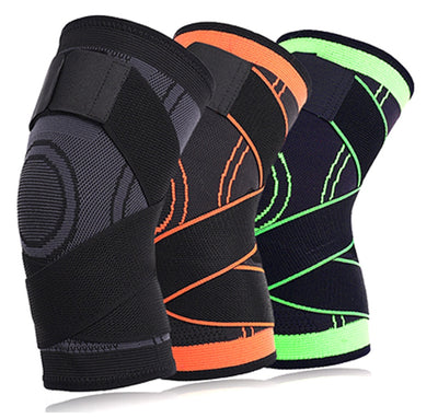 2 PCS Knee Pads Braces Sports Support Kneepad  Fitness Compression Sleeve