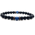 Natural Gemstone Bracelet - Lava Stone  Bracelet Natural Moonstone Bead