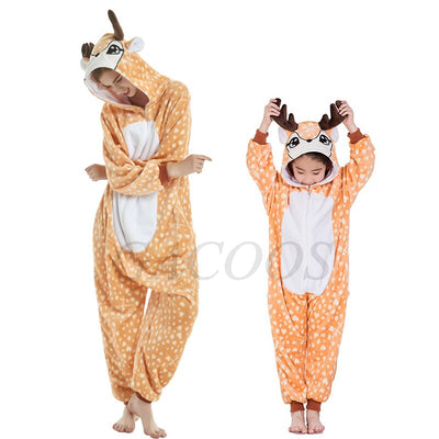 New Women Winter Pyjamas Sleepwear Onesies Jumpsuits