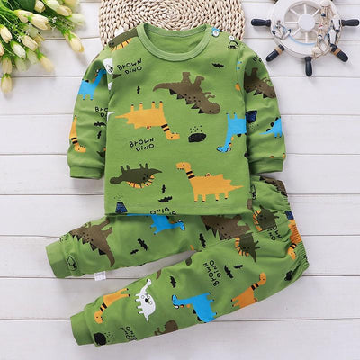 Unisex Children Pyjamas Cartoon Sleepwear Set