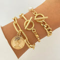 TPC High-Quality Chain Charming Bracelet Set Fashion Jewellery