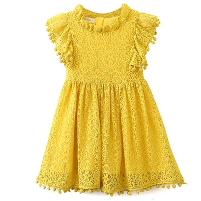 New Summer Brand Hollow Girls Dress