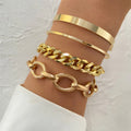 TPC High-Quality Chain Charming Bracelet Set Fashion Jewellery