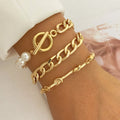 TPC High-Quality Chain Charming Bracelet Set Fashion Jewellery