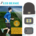 Bluetooth Beanie Hat with LED Built-in Speakers