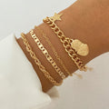 TPC High-Quality Chain Charming Bracelet Set Fashion Jewellery