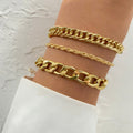 TPC High-Quality Chain Charming Bracelet Set Fashion Jewellery