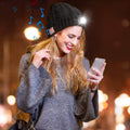 Bluetooth Beanie Hat with LED Built-in Speakers