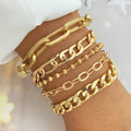 TPC High-Quality Chain Charming Bracelet Set Fashion Jewellery