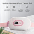 Portable Rechargeable  Menstrual Pain Relieve Abdominal Heating Massager