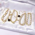 TPC High-Quality Chain Charming Bracelet Set Fashion Jewellery