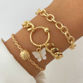 TPC High-Quality Chain Charming Bracelet Set Fashion Jewellery