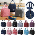 Portable Insulated Thermal Lunch Bags Food Picnic Bags Pouch  for Adults and Children