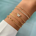 TPC High-Quality Chain Charming Bracelet Set Fashion Jewellery