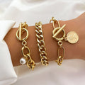 TPC High-Quality Chain Charming Bracelet Set Fashion Jewellery