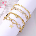 TPC High-Quality Chain Charming Bracelet Set Fashion Jewellery