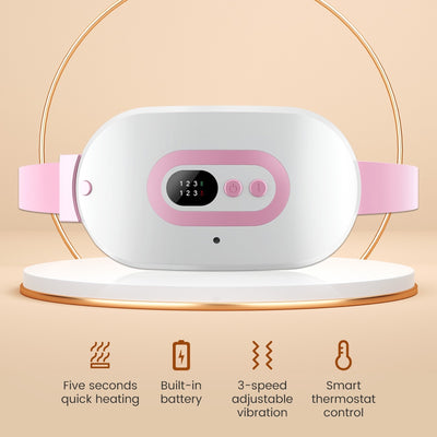 Portable Rechargeable  Menstrual Pain Relieve Abdominal Heating Massager