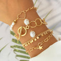 TPC High-Quality Chain Charming Bracelet Set Fashion Jewellery