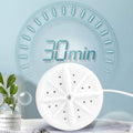 Portable Washing Machine Mini Ultrasonic Washing Machine 3 In 1 Wash Modes