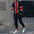 Men's Fashion Long-sleeve Tracksuit