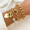 TPC High-Quality Chain Charming Bracelet Set Fashion Jewellery