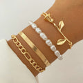 TPC High-Quality Chain Charming Bracelet Set Fashion Jewellery