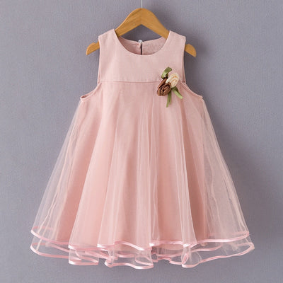 New Summer Brand Hollow Girls Dress