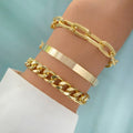 TPC High-Quality Chain Charming Bracelet Set Fashion Jewellery