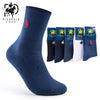 High-Quality Fashion 5 Pairs Brand PIER POLO Casual Cotton Socks Business Embroidery Men's Socks