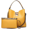 Leather Fashion Shoulder Handbags & Clutches(Set)