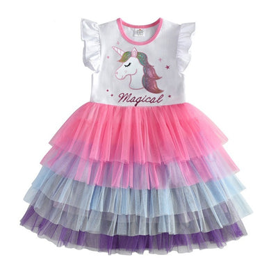 Unicorn Party Girls Dress