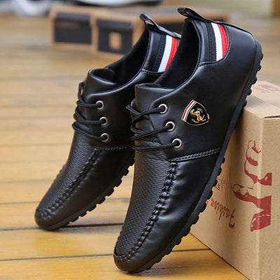 Italian Breathable Men’s Driving Shoes