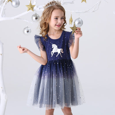 Unicorn Party Girls Dress