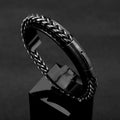 Vintage Chain Link Men's Handmade Bracelet Stainless Steel