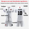 Customised Kids Soccer sets football Jersey with free socks