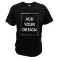 100% Cotton Custom T Shirt Make Your Design Logo Text Men Women Print Original Design High Quality Gifts