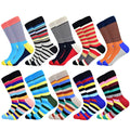 Men's Fashion Striped  High- Quality Brand Classic Socks