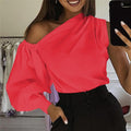 Stylish Off -Shoulder Women Shirts