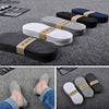 5 Pairs Thin Invisible Cotton Silicone Non-Slip Sock For Men Breathable Pure Colour Socks Fashion Boat Socks