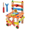 Wooden Assembling Chair Montessori Toys