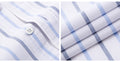 100% Cotton Oxford Striped Shirt Single Patch Pocket Long Sleeve Standard-fit Comfortable Thick Button-down Shirts