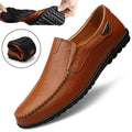 Genuine Leather  Breathable Slip-on Loafers