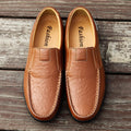 Genuine Leather  Breathable Slip-on Loafers