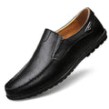 Genuine Leather  Breathable Slip-on Loafers