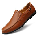 Genuine Leather  Breathable Slip-on Loafers