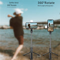 Bluetooth Tripod Foldable Selfie Stick