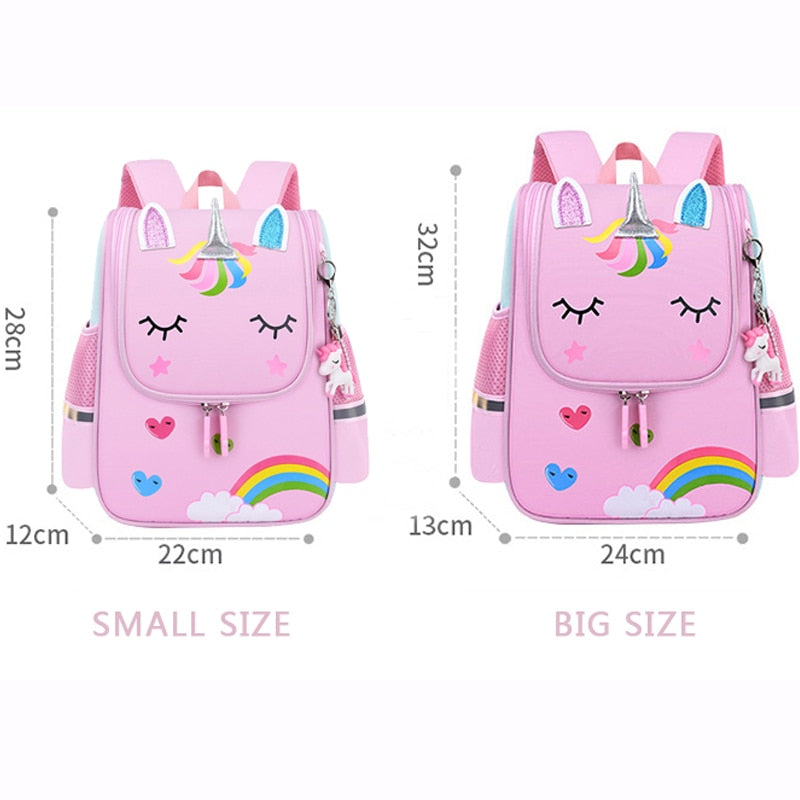 Girls School Bags Child Pink Unicorn Backpack The Perfect Choice