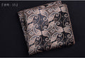 Fashion pocket square luxury paisley striped