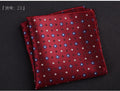 Fashion pocket square luxury paisley striped