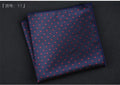 Fashion pocket square luxury paisley striped